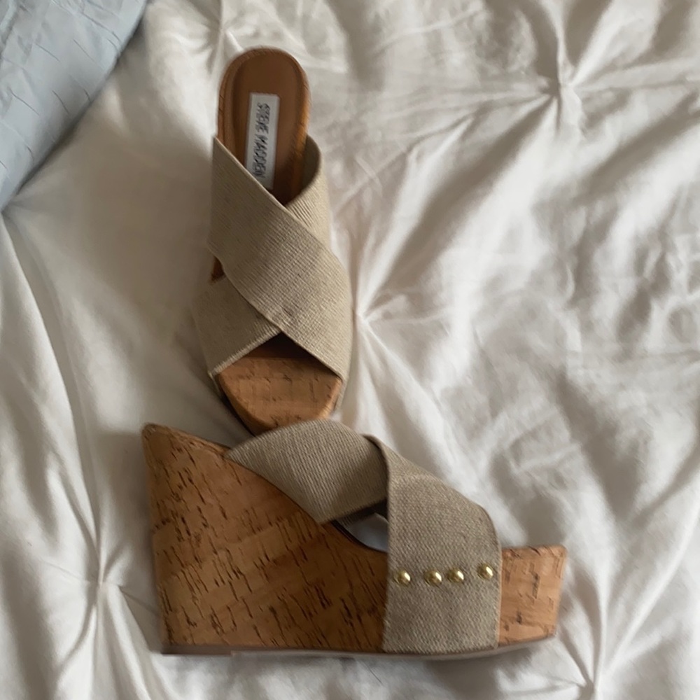Steve Madden wedge sandals